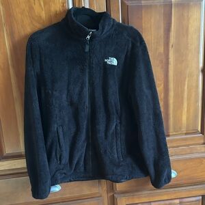 The North Face Black Plush Jacket Size Large